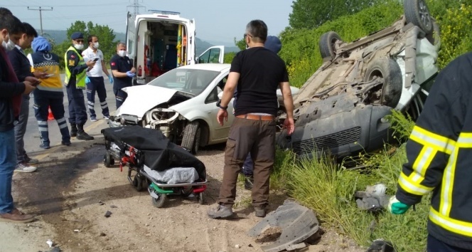 Çan’da trafik kazası: 1 ölü, 2 yaralı