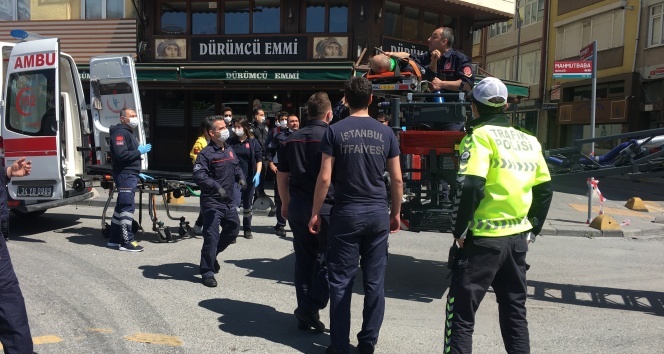 Kadıköy’de feci kaza: 1 ölü, 1 yaralı