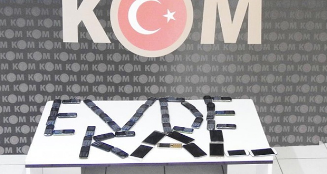 Kırıkkale’de 66 gümrük kaçağı telefon ele geçirildi